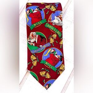 Keith Daniels Vintage‎ Style Santas Christmas Necktie